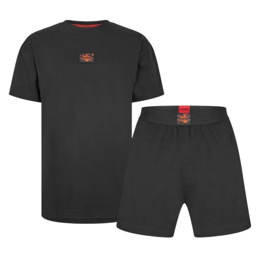 Hugo Mens Slim Swim Shorts / Black